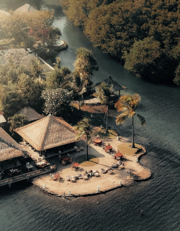 resort from a drone